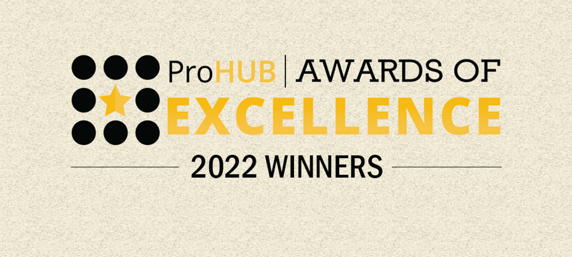 ProductionHUB Announces 2022 Awards of Excellence Winners