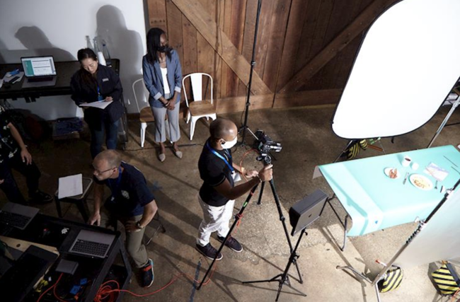 How to Organize a Large Production: On Set with Hilton Hotels