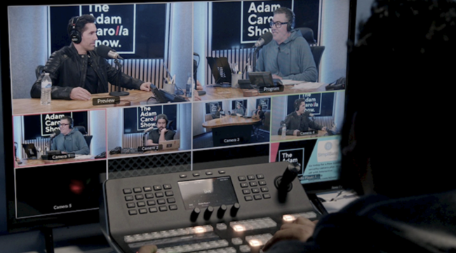 The Adam Carolla Show Goes Live with End to End Blackmagic Design Workflow